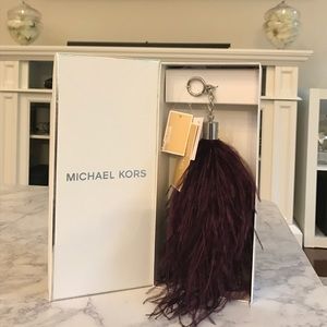 🆕 Michael Kors XL Feather Pom Pom Charms